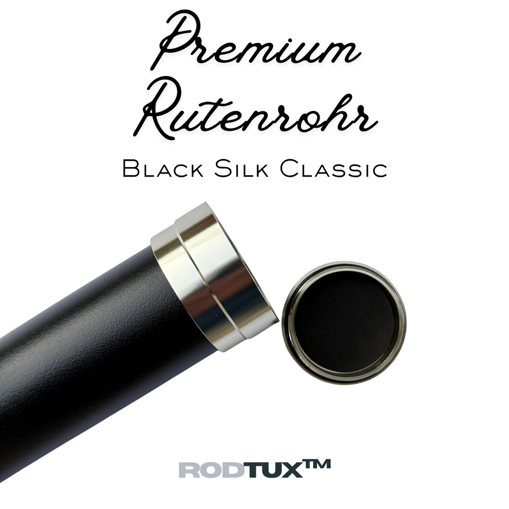 RodTux Premium Aluminium Rutenrohr Black Silk Classic