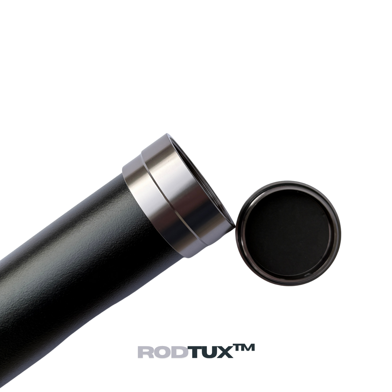 RodTux Premium Aluminium Rutenrohr Pure Black Classic
