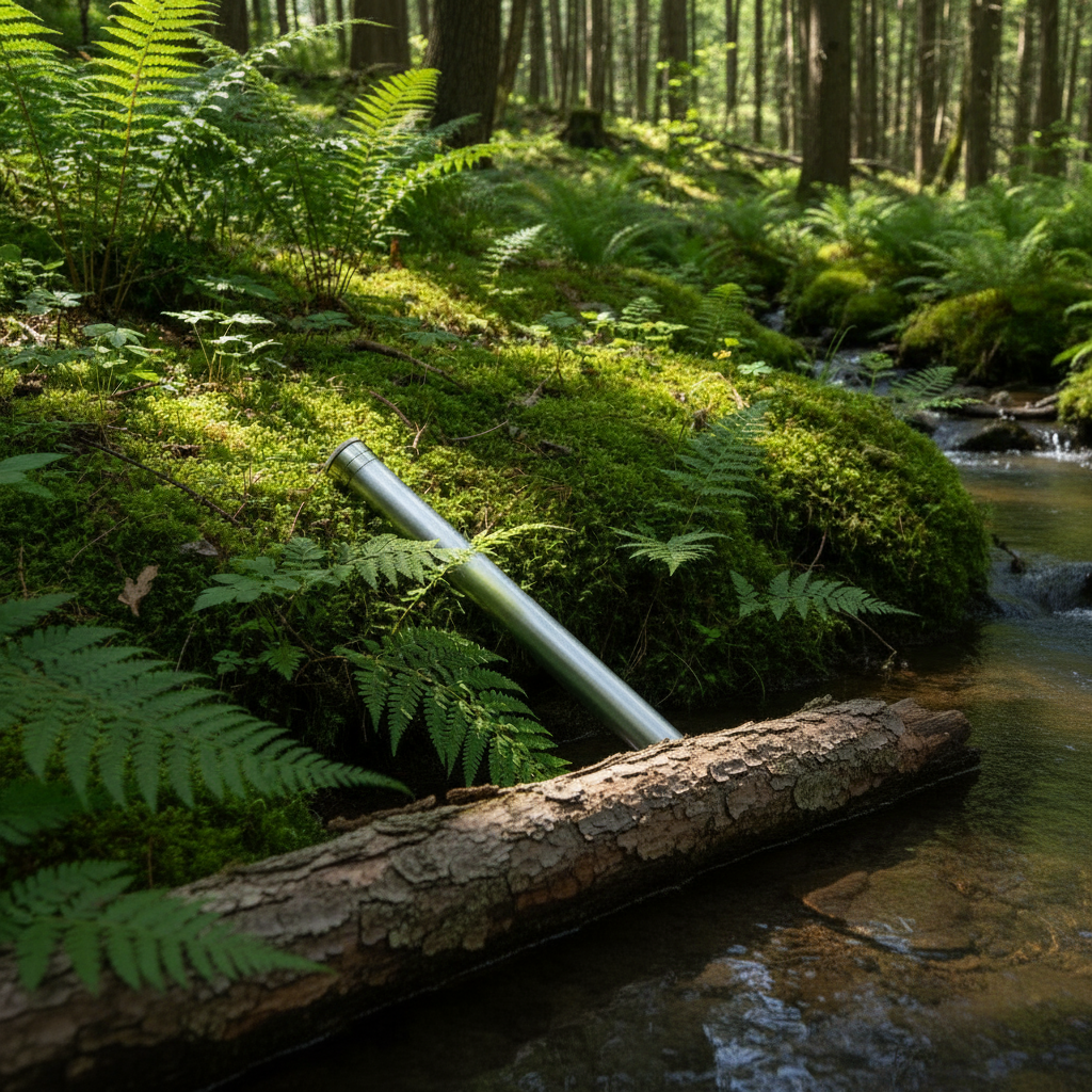 RodTux raw Aluminium XL Rutenrohr Extra Länge ab 110cm