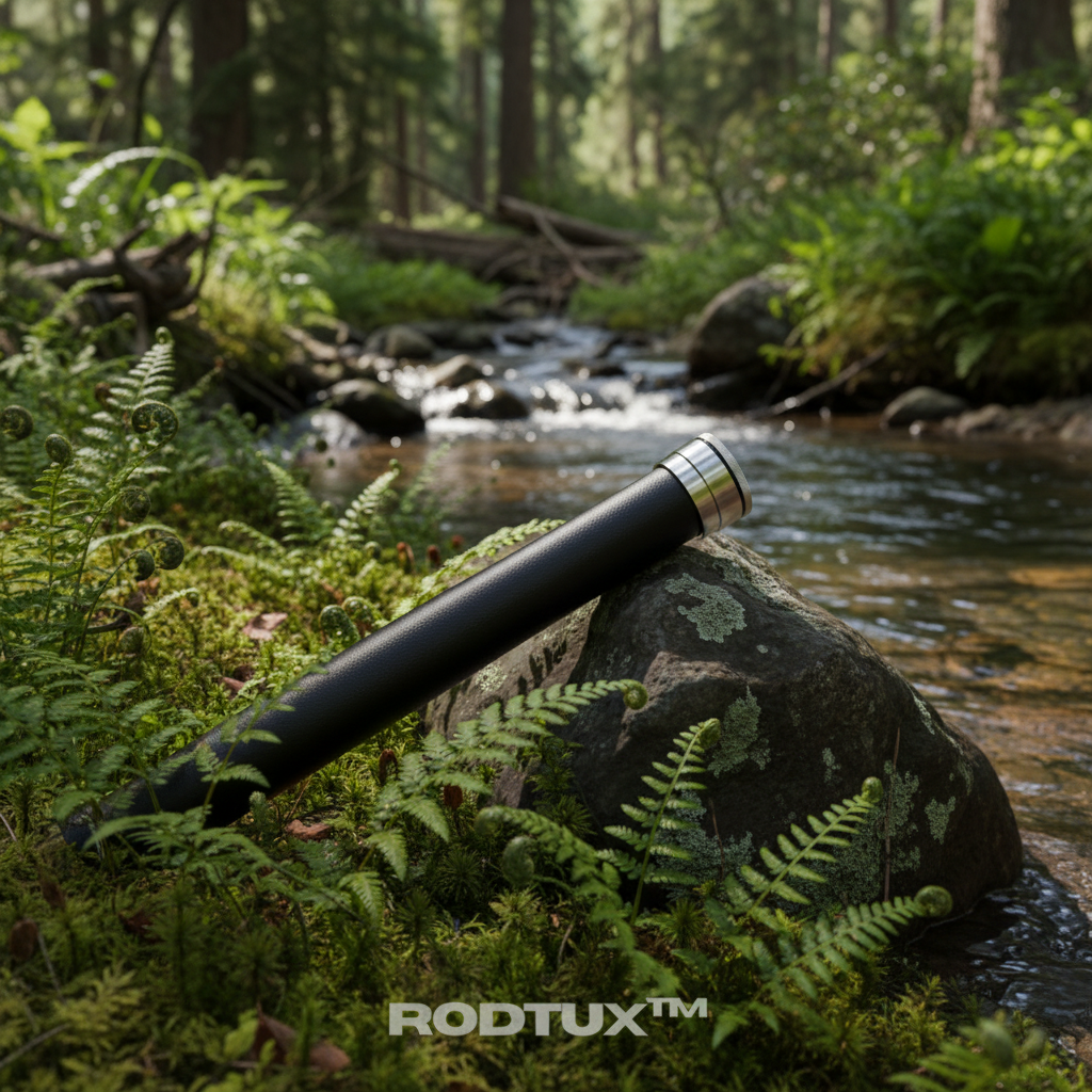 RodTux Premium Aluminium Rutenrohr Black Silk Classic