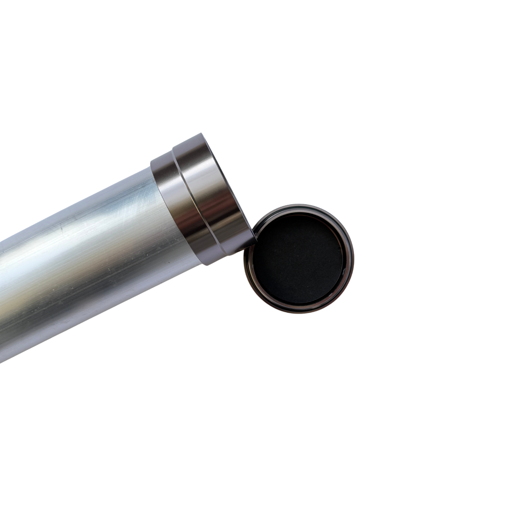 RodTux raw Aluminium XL Rutenrohr Extra Länge ab 110cm