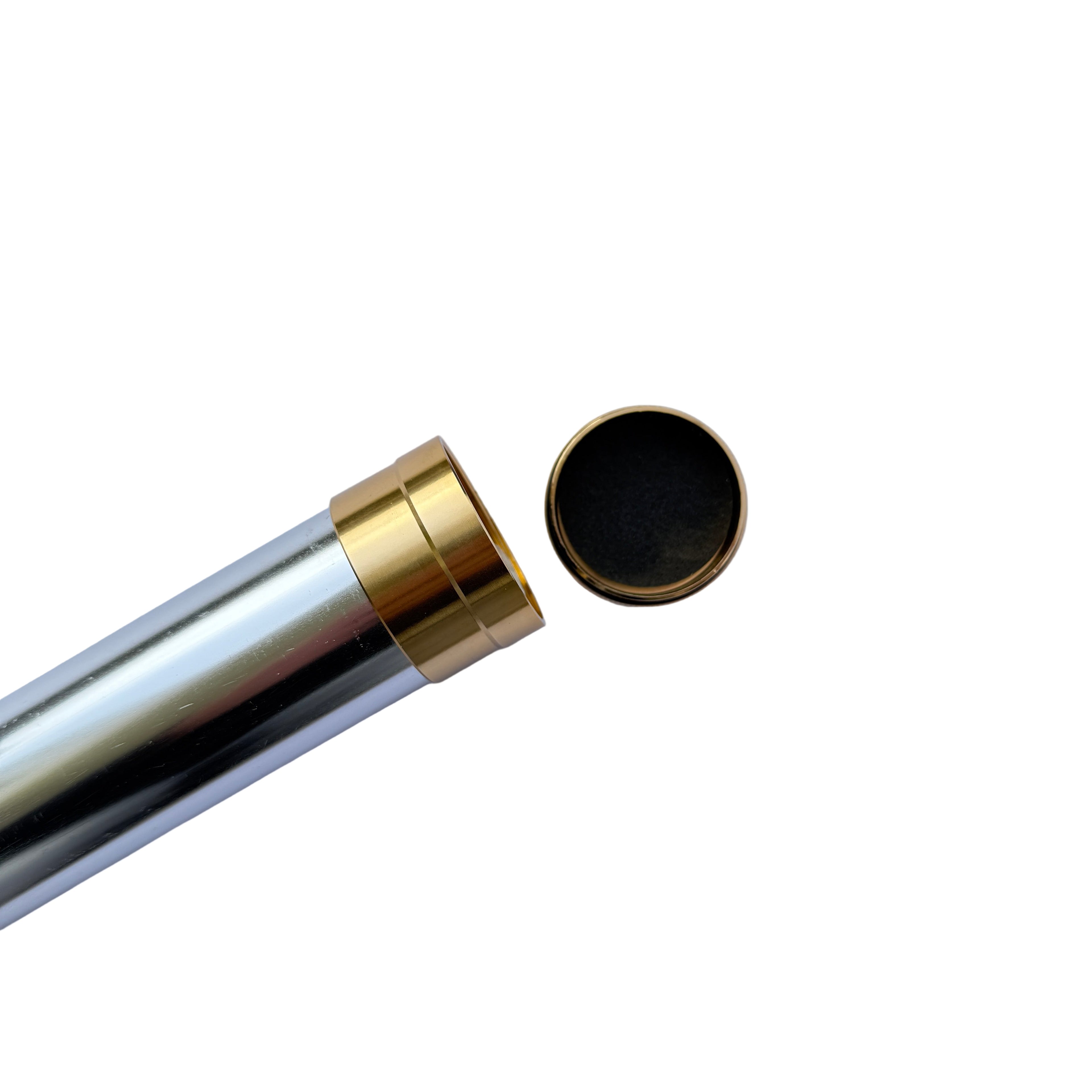 RodTux Slim Rutenrohr 80cm silber / gold